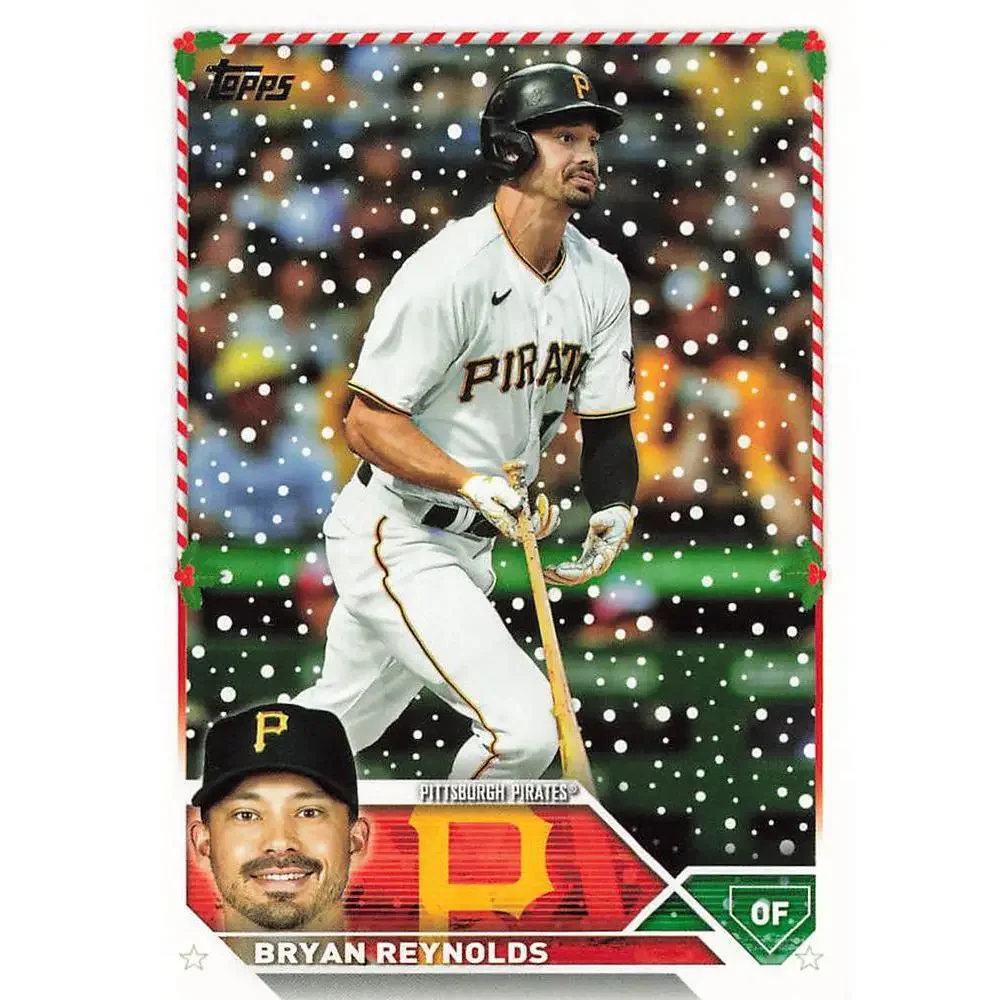 2023 Topps Holiday Bryan Reynolds H132 Pittsburgh Pirates